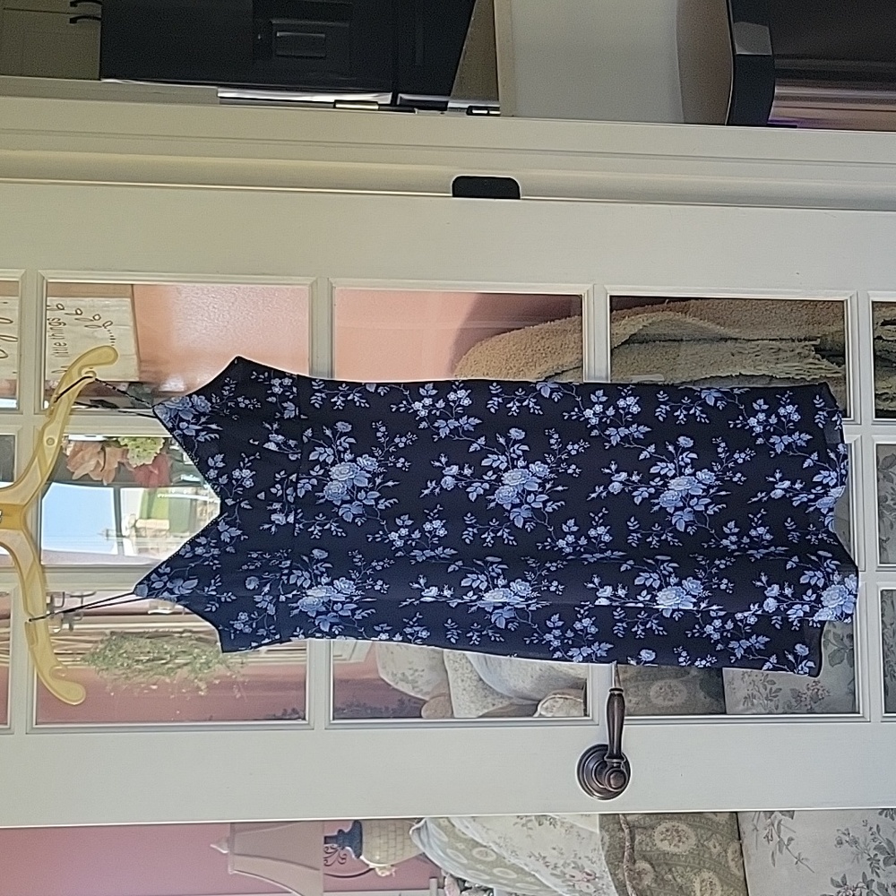 Spaghetti strap summer dress.